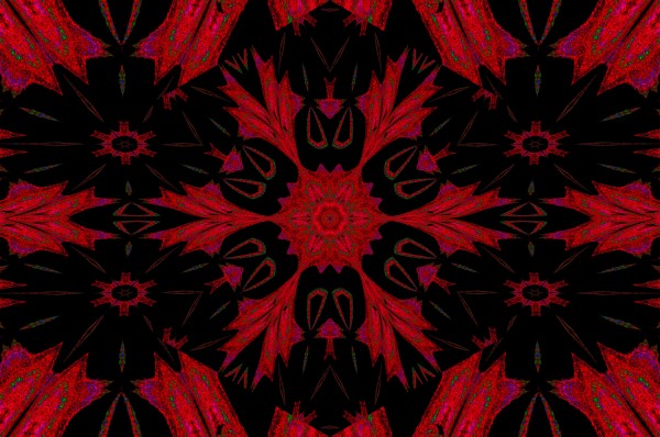 Red Earth Flower Digital Download